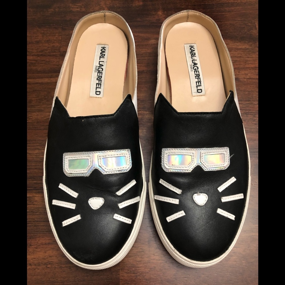 SOLD Karl Lagerfeld Cat Sunglasses Slip on 9.5